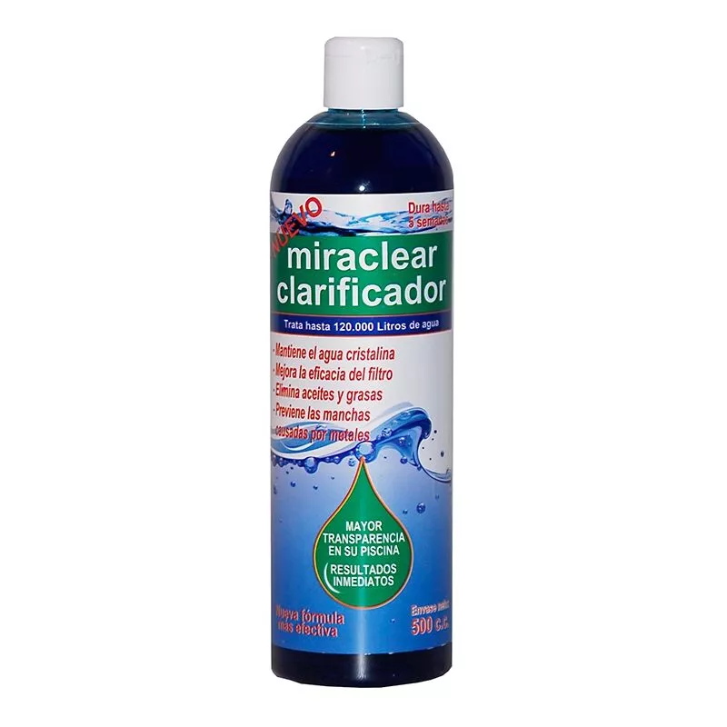 Clarificador para piscinas miraclear 500 cc barato