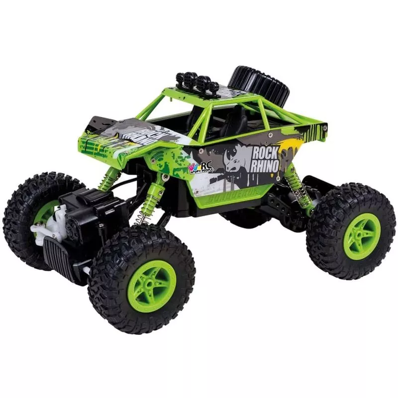 Coche de juguete con radiocontrol Rock Rhino - Multicolor - Happy People barato