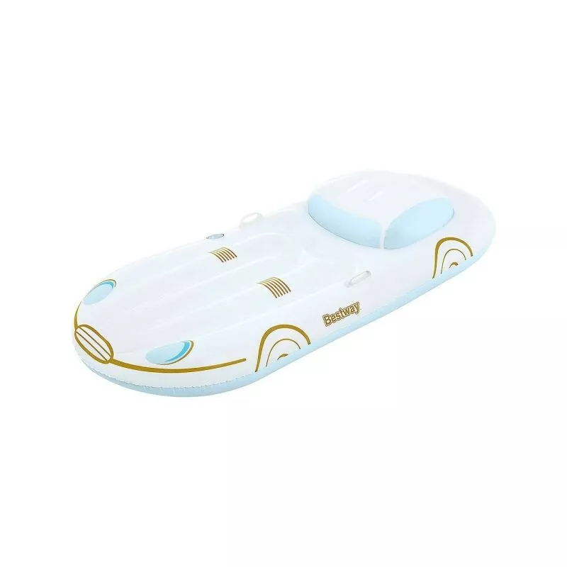 Colchón flotante Flotador Natación 228x108cm Manijas de grifos 43651 barato