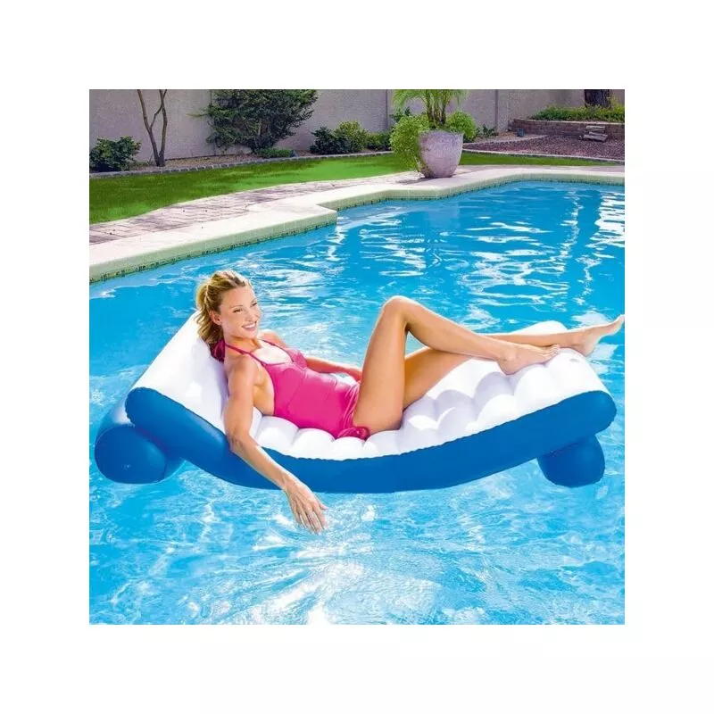 Colchón inflable Relájate en la playa de mar en la piscina de vinilo 177 x 94 cm barato