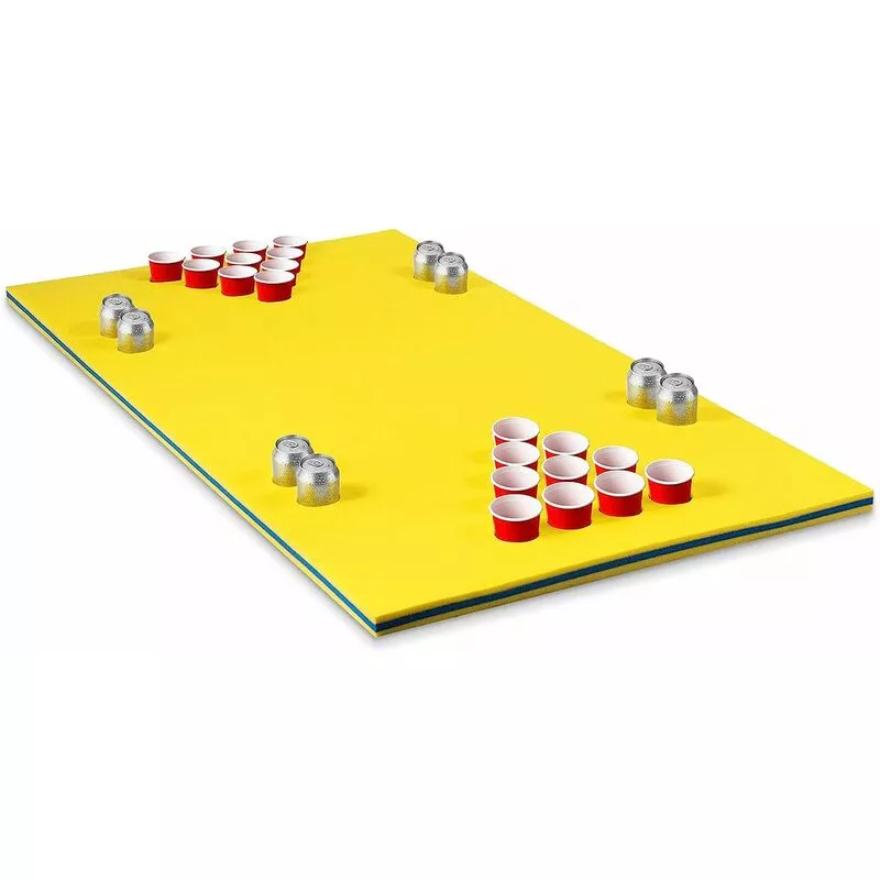 Colchoneta Flotante Multiuso de 3 Capas Resistente a Rasgaduras