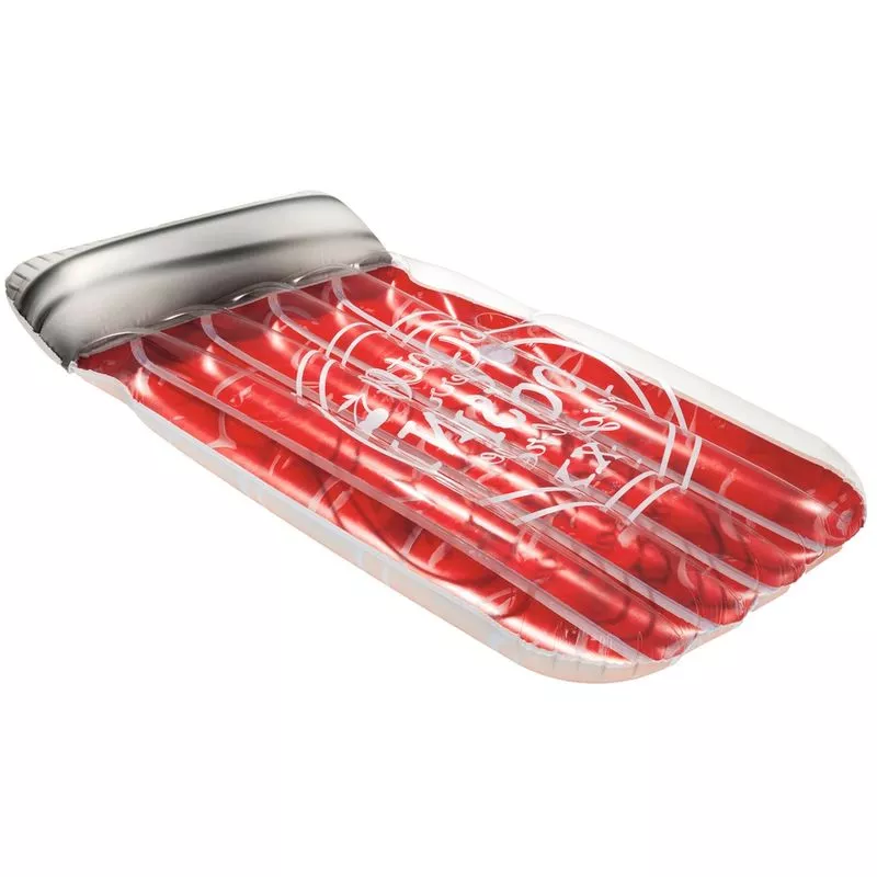 Colchoneta de playa roja de PVC de 114x190 cm barato