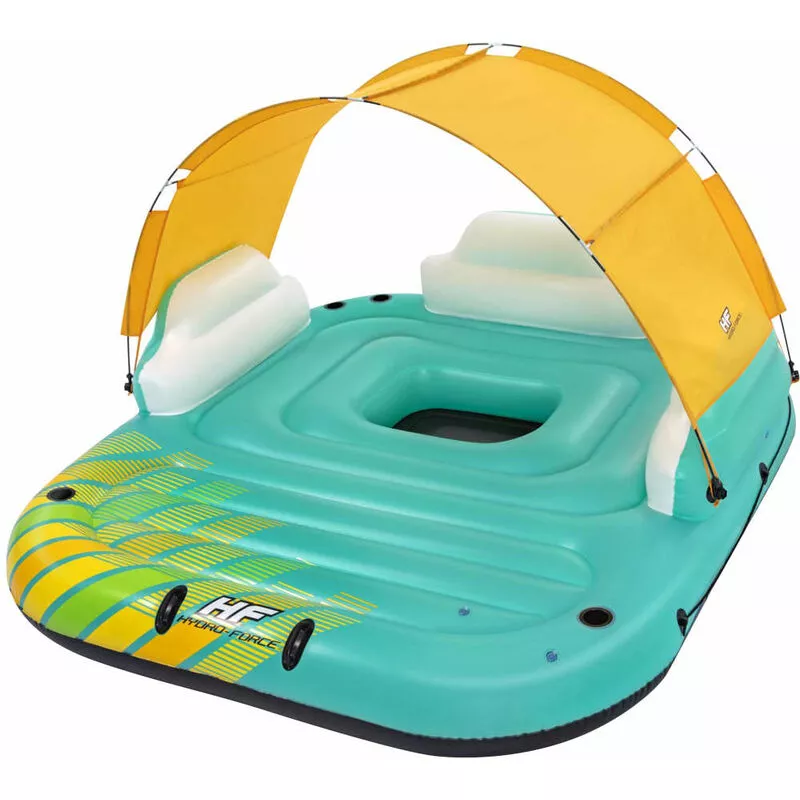 Colchoneta inflable para 5 personas Sunny Lounge 291x265x83 cm Bestway - Multicolor barato