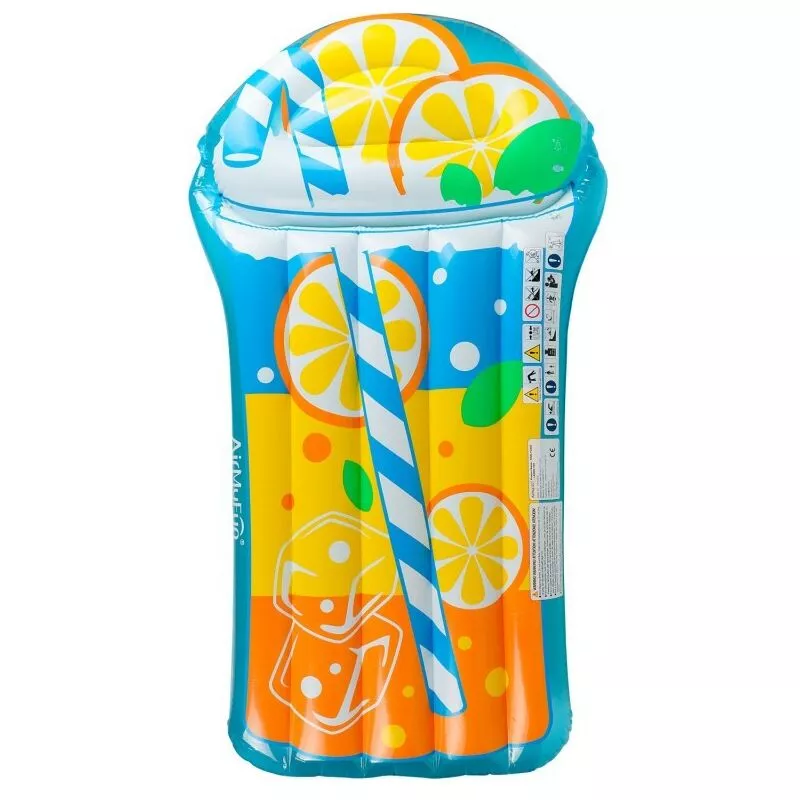 Colchoneta para piscina y playa - Té de limón - 185 x 100 cm - Amarillo barato