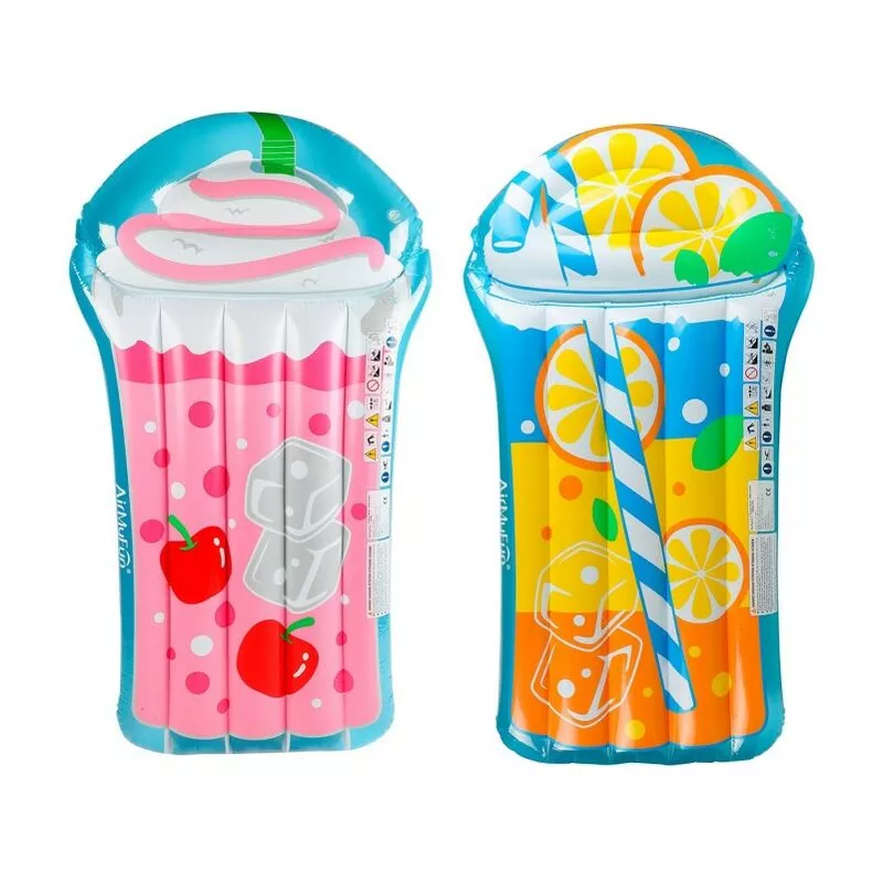 Colchonetas inflables gigantes x2 para piscina y playa - Pack Twin Fresh Frutas 185 x 100 cm - Multicolor barato