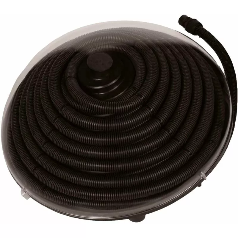 Colector solar térmico cm 56x56x24 SOLAR-SPIRAL - Negro - Sined barato