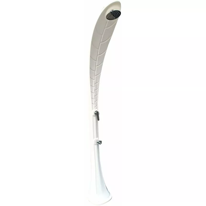 Columna de ducha solar para jardín color blanco depósito de 35 litros Sphera CLPL930RLBI Blanco - Blanco barato