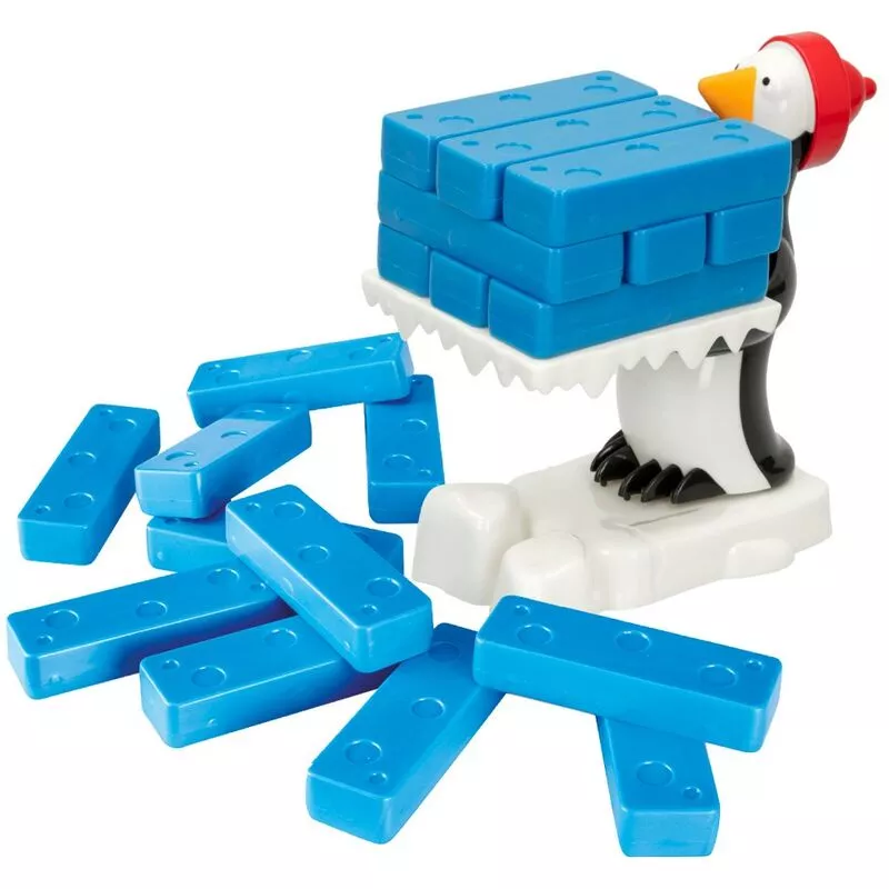 Construcciones para niños juego bloques Pingüino Loco CB Games barato