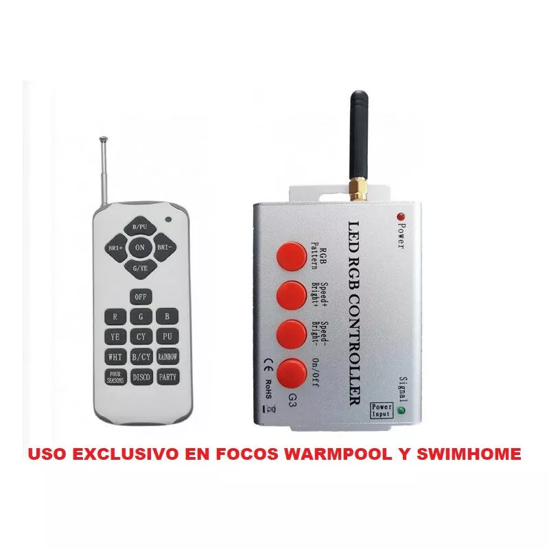 Controlador rgb cable de 2 hilos - Compatible con modelos WP1135CB y WP1118CB barato