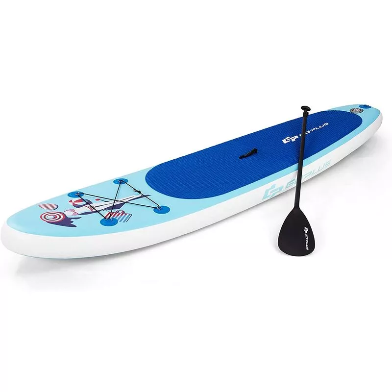 Costway - Sup Board Tabla Hinchable Stand Up Paddle Board Surf 305 x 76 x15cm Incluye Mochila