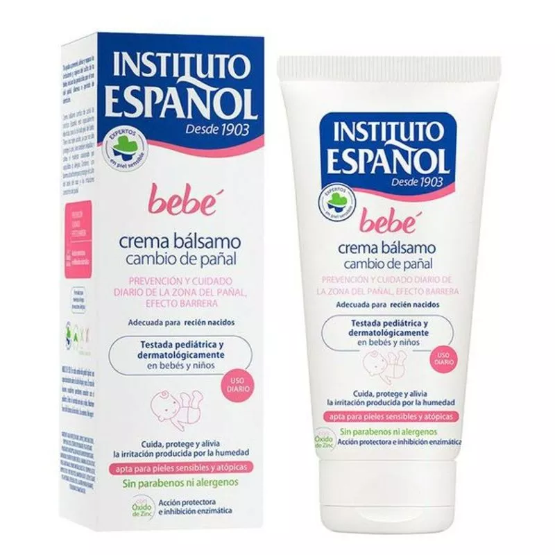 Crema Cuidado Diario de la Zona del Pañal (150 ml) - Instituto Español barato
