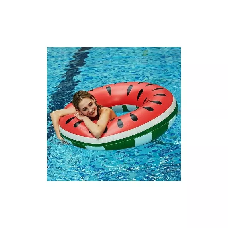 Cruel Sandía Boya Anillo de natación Boya de verano Juguetes acuáticos Boya Piscina Boya inflable Flotador de piscina inflable Boya de natación barato