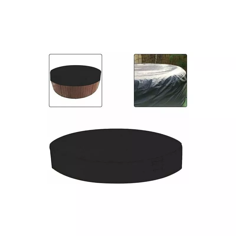 Cubierta De Spa Redonda, Cubierta De Spa Plegable A Prueba De Humedad, Cubierta De Spa Redonda Para Exteriores, Cubierta De Protección Uv Impermeable En Oferta Cubierta De Spa Redonda