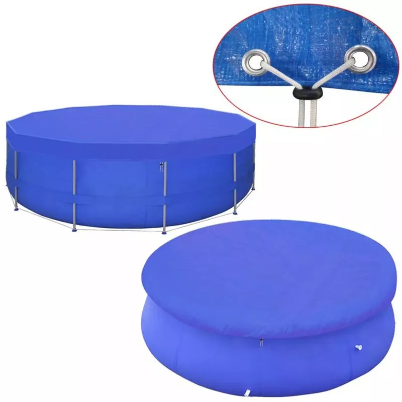 Cubierta De Piscina Pe 540 Cm 90 G/M² Redonda En Oferta Cubierta De Piscina Pe 540 Cm 90 G/M² Redonda Barato