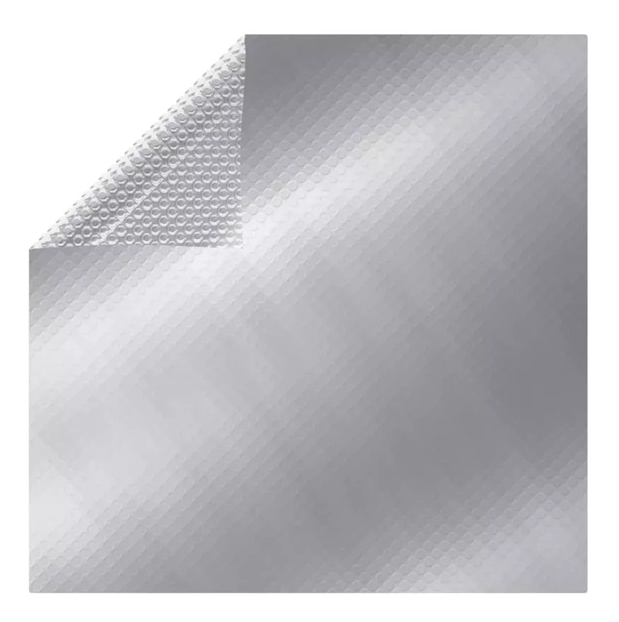 Cubierta de piscina PE plateado 400x200 cm barato