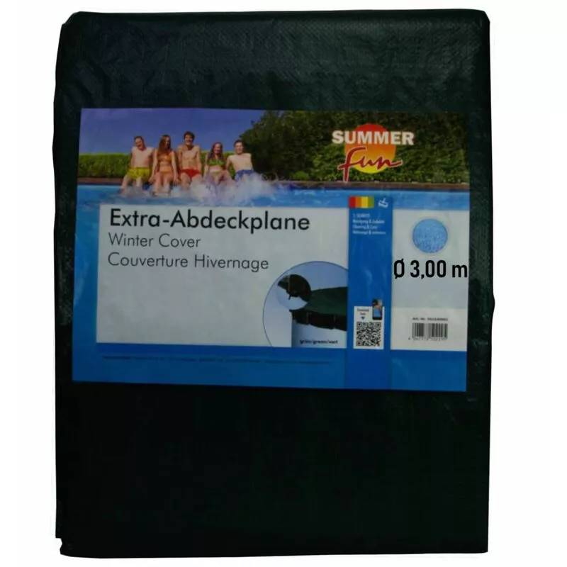 Cubierta de piscina redonda para invierno pvc verde 300 cm Summer Fun Verde barato