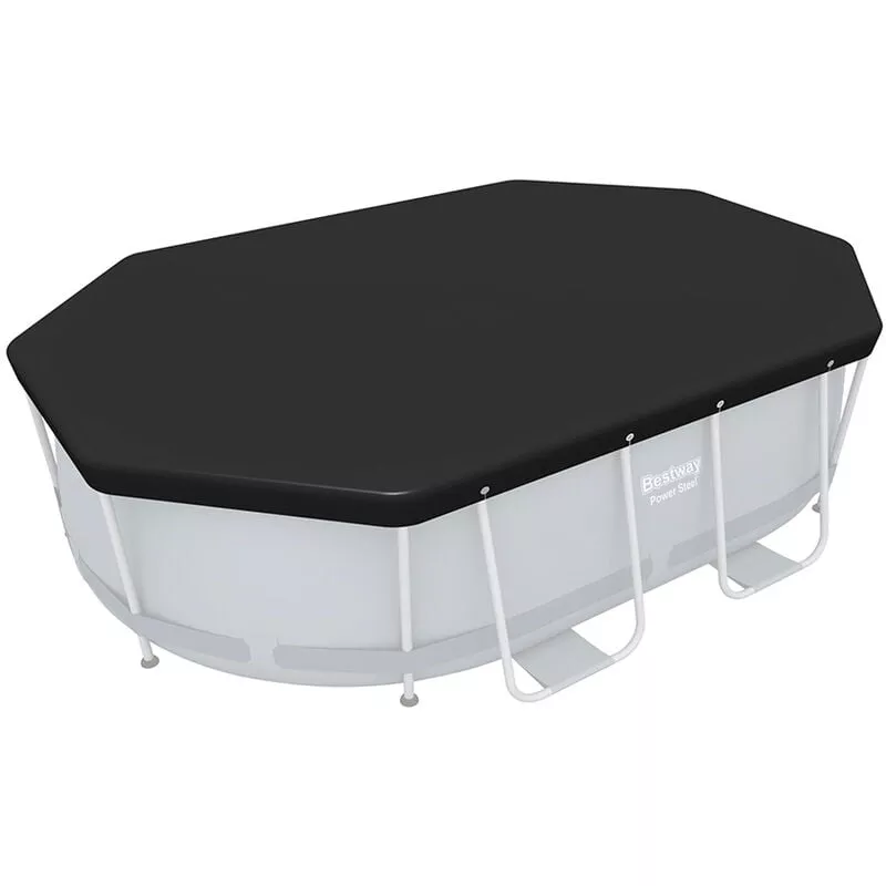 Cubierta para piscinas ovaladas Power Steel 305x200x84cm 58424 - Bestway barato