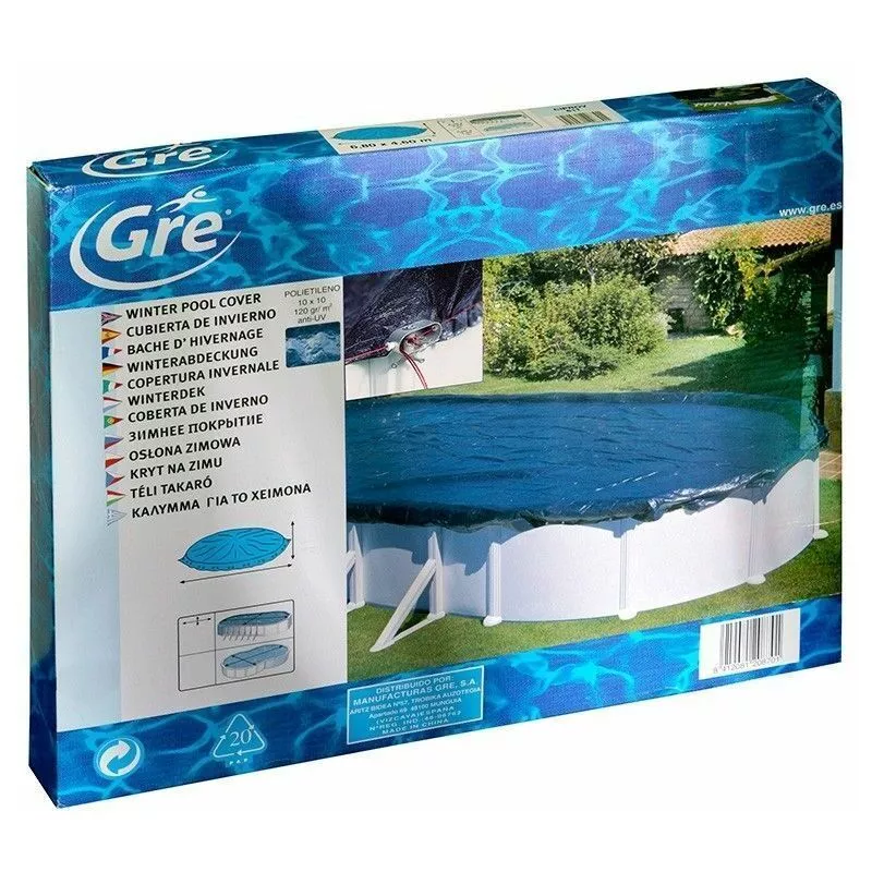 Cubierta piscina invierno de 610x410 cm. CIPROV501 Gre barato