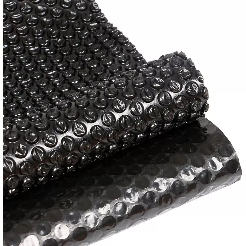Cubierta solar Toldo solar Lona solar 1000 x 500 cm Negra para piscinas lámina solar para calentamiento de piscinas solar calefacción barato