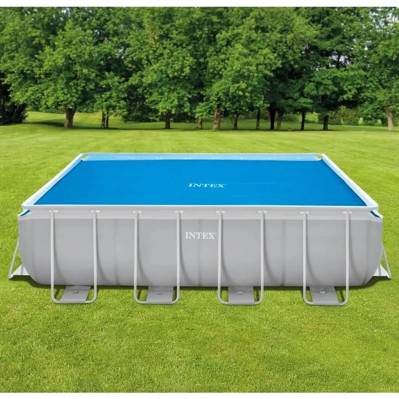 Cubierta solar para piscina rectangular 488x244 cm - Azul - Intex barato