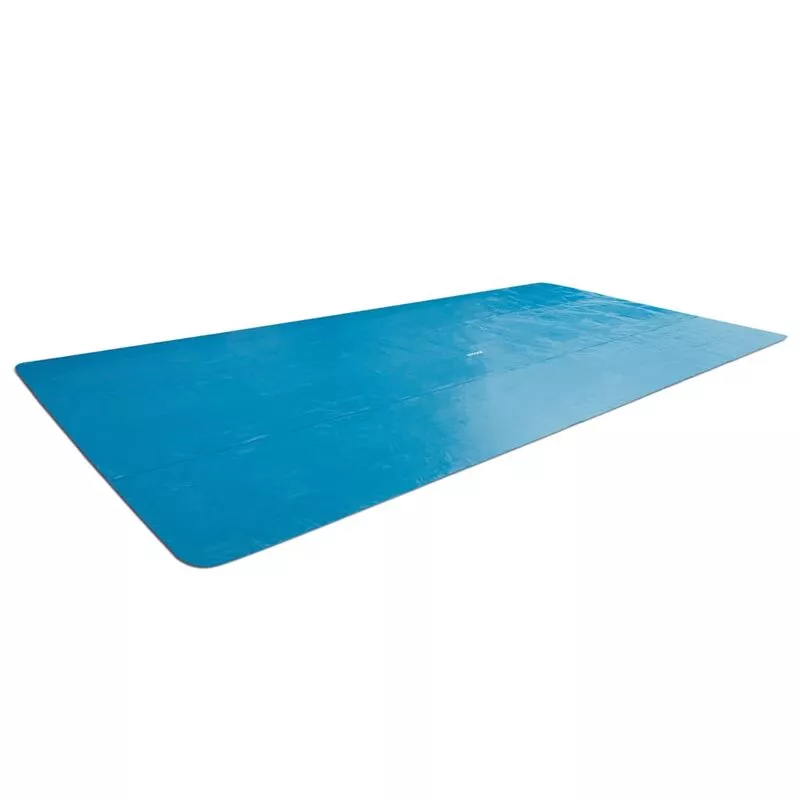 Cubierta solar para piscina rectangular 488x244 cm Intex Azul barato