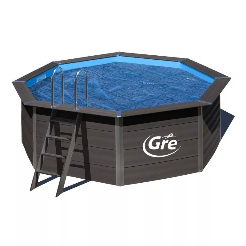 Cubiertas de Verano para Piscinas de Composite Gre Octogonal 410 cm CVKPCO41 barato