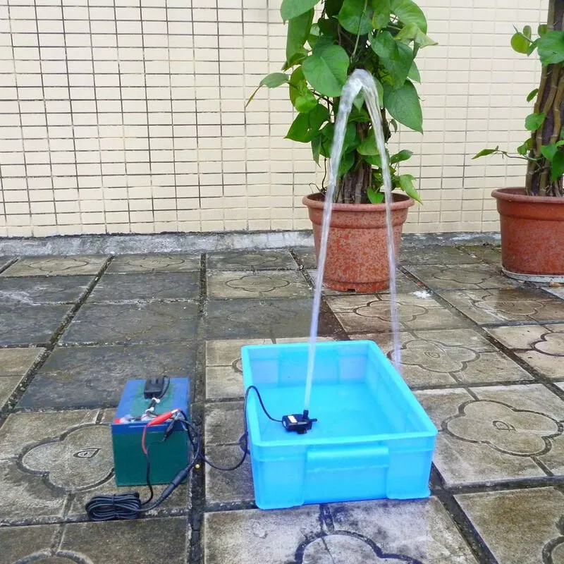 DC12V 9W Micro bomba de aceite de agua sin escobillas