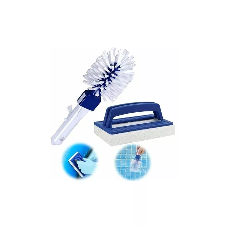 DRIVE - SZJMX 2 Piezas Cepillo de Esponja Tubo de Agua Cepillo de Piscina Cabezal de Cepillo de Plástico para Piscina Cepillo de Limpieza de Piscina barato