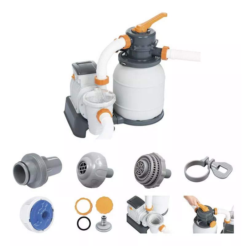 Depuradora De Arena Bestway 5.678 L/H 38Mm - 58497 En Oferta Depuradora De Arena Bestway 5.678 L/H 38Mm - 58497 Barato