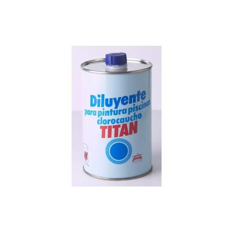 Diluyente Pintura Piscina Al Disolvente 1 Lt - Titan barato