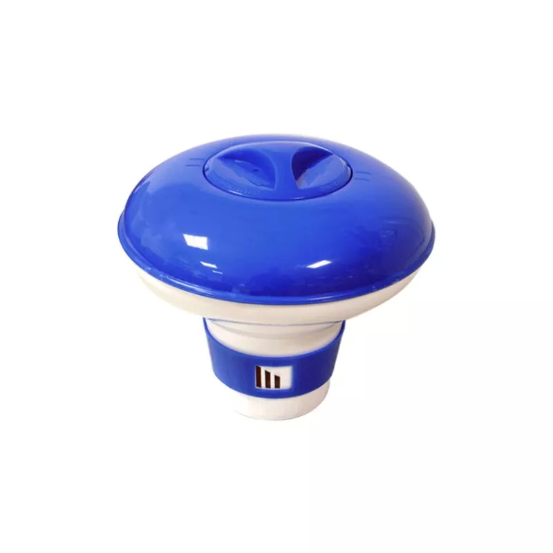Dispensador Grande Cloro Flotante. Dosificador automático de cloro para piscinas. Kit Mantenimiento Piscinas y Spa. Capacidad para 13-15 Pastillas de barato