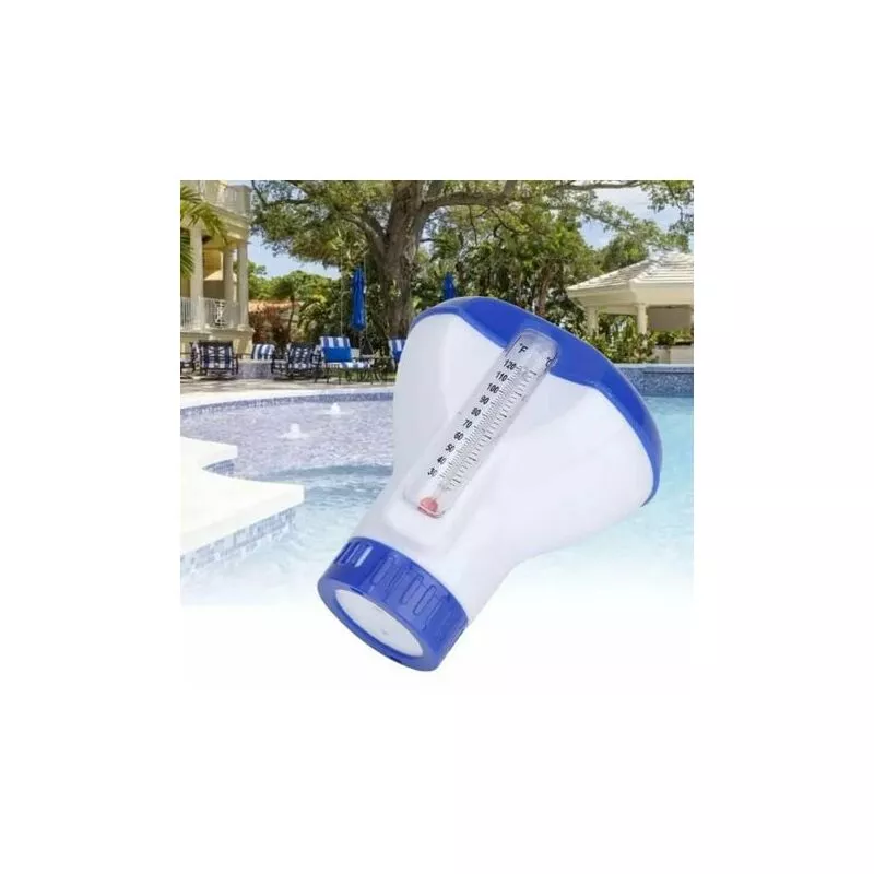 Dispensador de cloro flotante en pulgadas Dosificador de cloro de liberación ajustable de gran capacidad Dispensador flotante para piscina interior barato