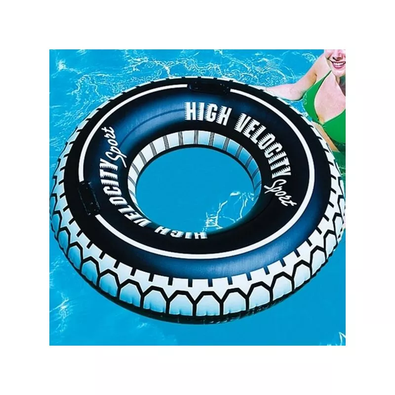 Dona inflable con manijas forma de una rueda grande 119 cm inflable barato