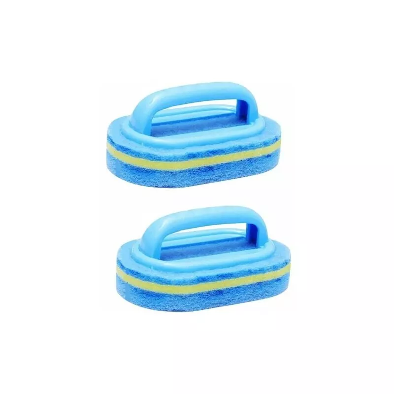 Drive - cflhxr 2 piezas Cepillo de mano con mango Cepillo de esponja Tubería de agua Cepillo de limpieza de piscina Cepillo de plástico para piscina barato