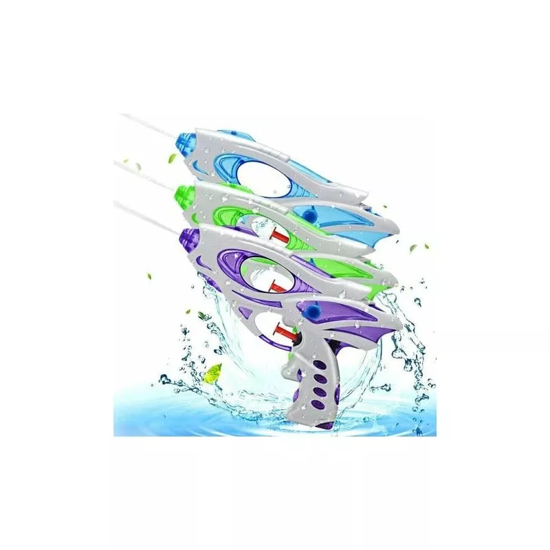 Drive - lhepyk 3 Paquetes Pistola de Agua para Niños Pistola de Agua Fiesta Pistola de Agua Baño Playa Verano Piscina Baño Playa Juguetes (Pistola de barato