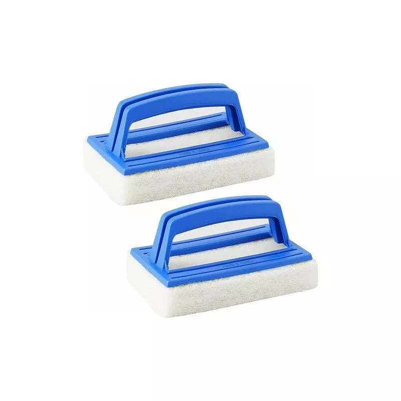 Drive - xiguvi 2 piezas Cepillo de esponja Tubo de agua Cepillo de limpieza de piscina Cepillo de plástico para piscina Cepillo de pared inferior barato