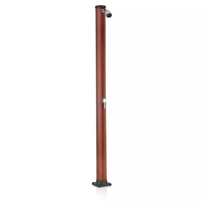 Ducha Solar Redonda 20 L Pvc Aspecto Madera Gre Ar1020W En Oferta Ducha Solar Redonda 20 L Pvc Aspecto Madera Gre Ar1020W Barato