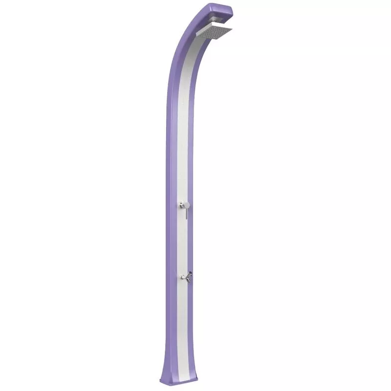 Ducha de polietileno con lavapiés violet cm 22x12x224 ARKEMA DESIGN - prodotto made in Italy CV-B125/4005-I barato