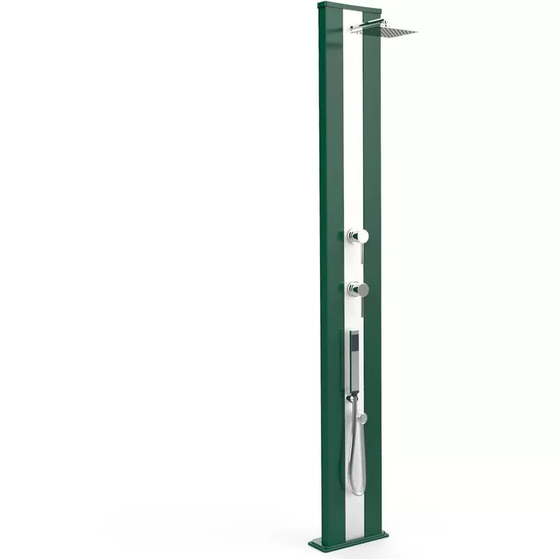 Ducha exterior caliente Dada S Verde y I cm 34x14x229 ARKEMA DESIGN - prodotto made in Italy CV-D440/6016-I barato