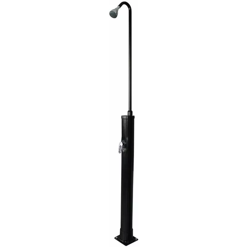 Ducha solar curva pvc 9 l barato