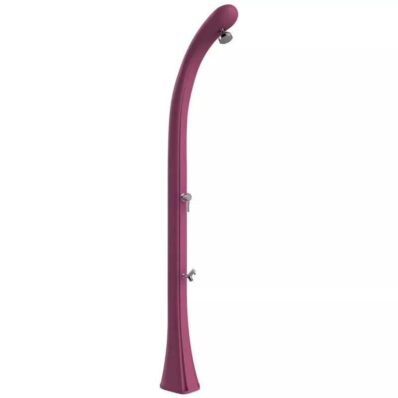 Ducha solar de exterior Fucsia cm 22
