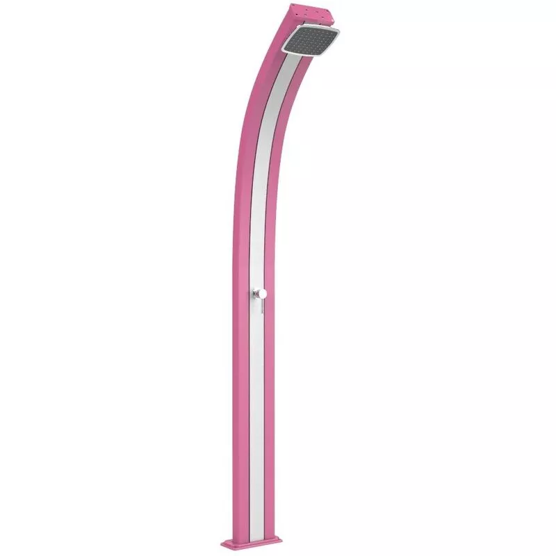 Ducha tradicional Primavera Fuxia e Inox cm 26x12x224 ARKEMA DESIGN - prodotto made in Italy CV-A105/4003-I barato
