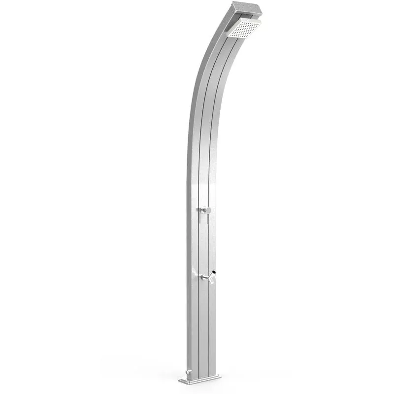 Ducha tradicional Spring Silver cm 224x12x26 ARKEMA DESIGN - prodotto made in Italy CV-A125-TL/1300 barato