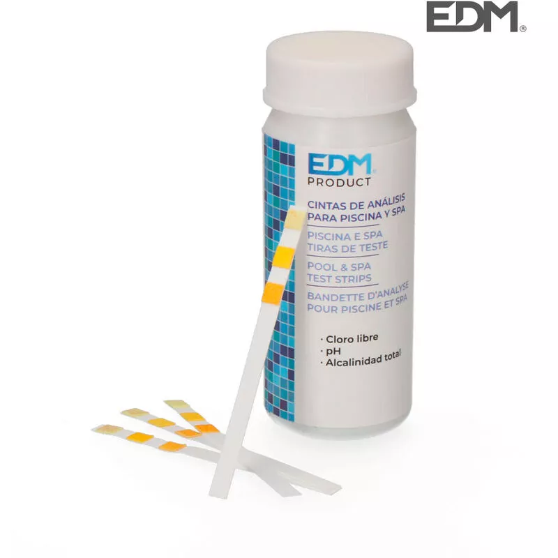 EDM - E3/81011 Tiras Reactivas Test Cloro - Ph - Alcalinidad 50Unid. barato