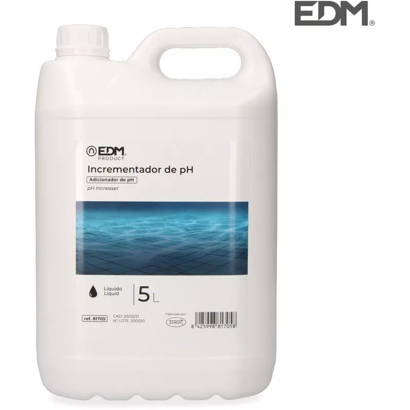 Edm - Incrementador Ph Líquido 5 L. Fusion Barato