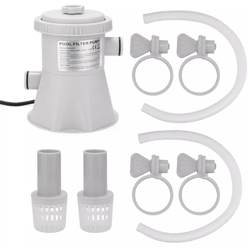 Electrica piscina filtro de la bomba reutilizable Practico piscina filtro purificador de agua Facil de instalar barato