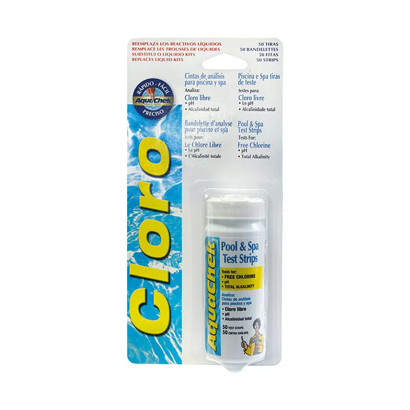 Eny Suministros - tiras aquacheck analisios ph y cloro 50UND REF
