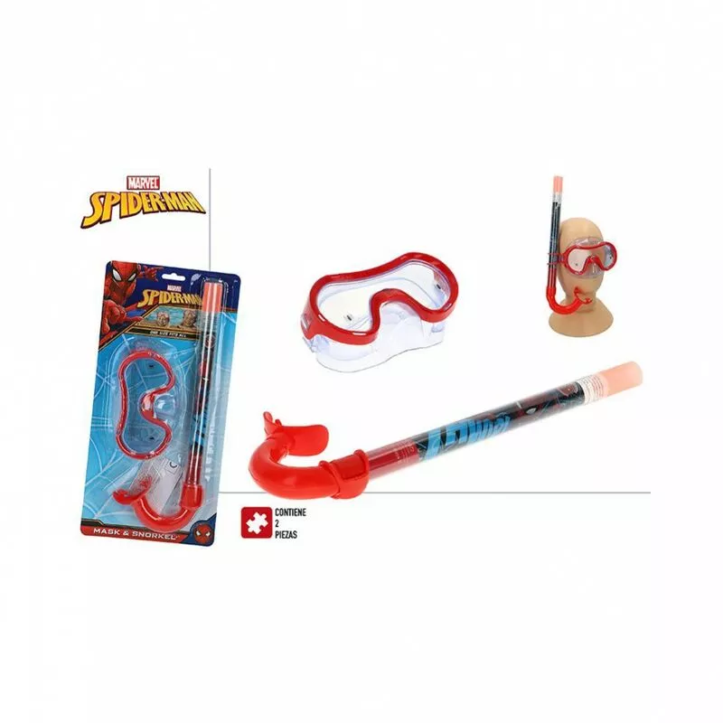 Eolo - Spiderman set de buceo infantil gafas & tubo barato