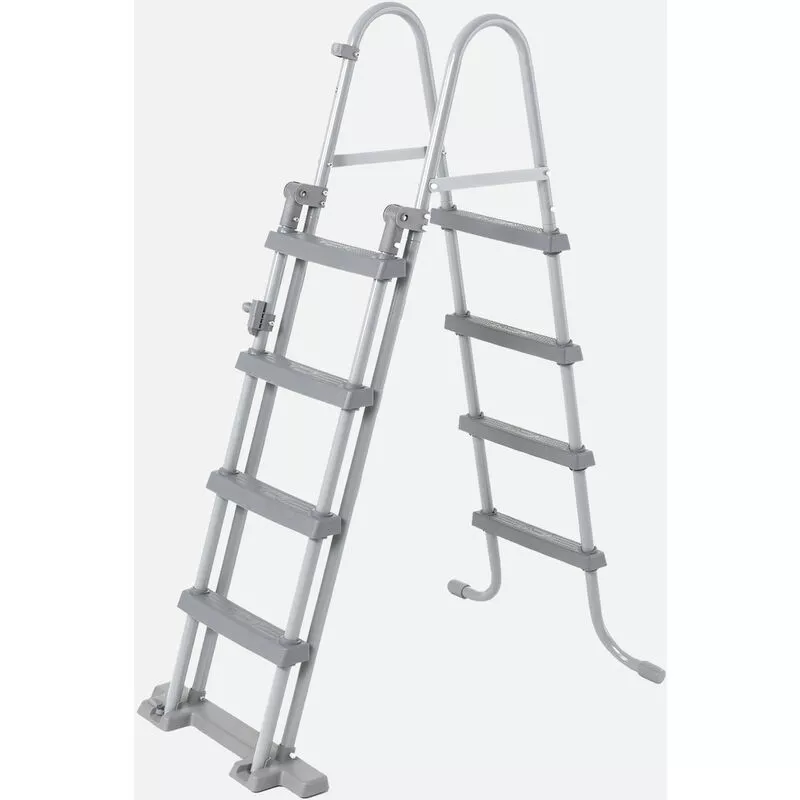 Escalera con 4 peldaños para piscinas de hasta 122 cm de altura