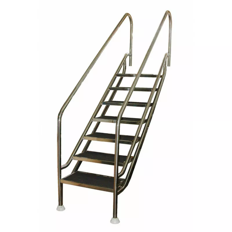 Escalera de piscina Land 700 acero inox 5 peldaños antideslizantes Flexinox barato